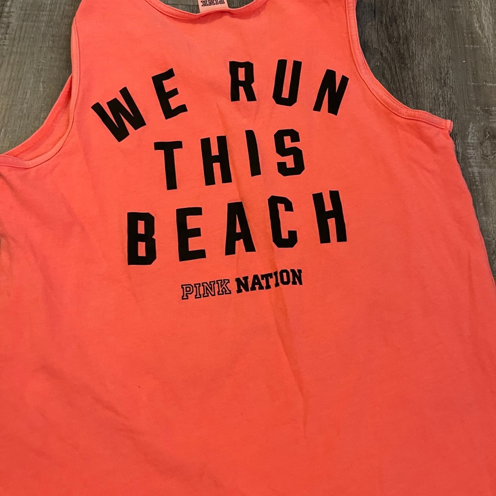 PINK tank top vintage  color